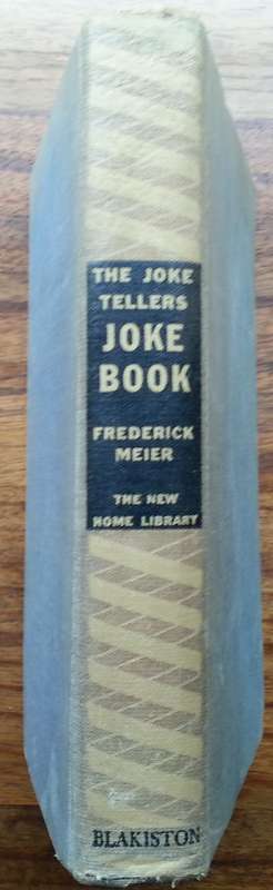 The Joke Tellers Joke Book (Copy of Benjamin Pogrund) | Frederick Meier
