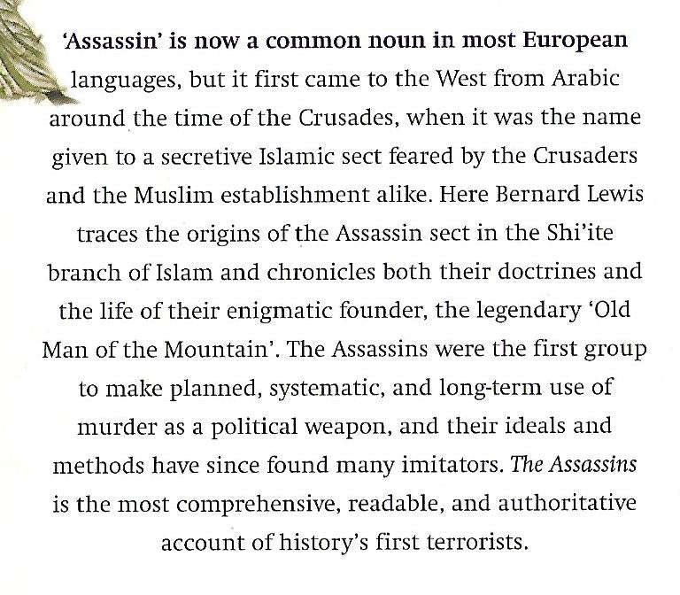 The Assassins ( A Radical Sect in Islam) | Bernard Lewis