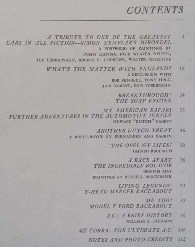 Automobile Quarterly (Vol. X, No. 1, 1972)