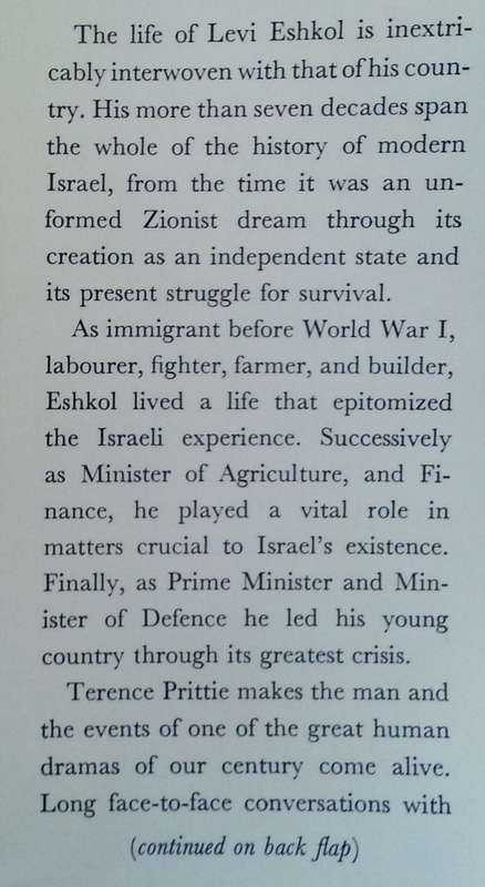 Eshkol of Israel: The Man and the Nation | Terence Prittie