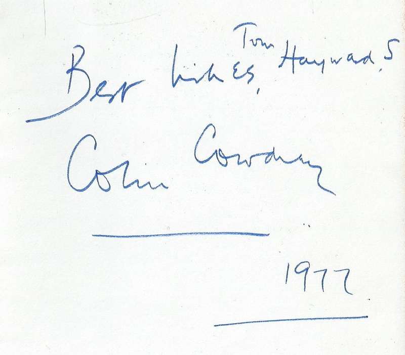 M.C.C. The Autobiography of a Cricketer (Inscribed by Author) | Colin Cowdrey