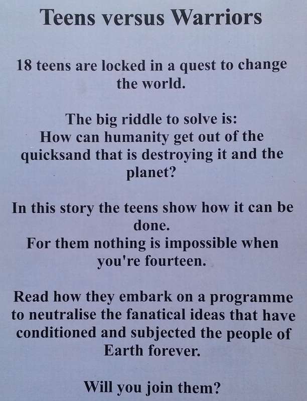 Teens Versus Warriors (Inscribed by Author) Wim Ahlers