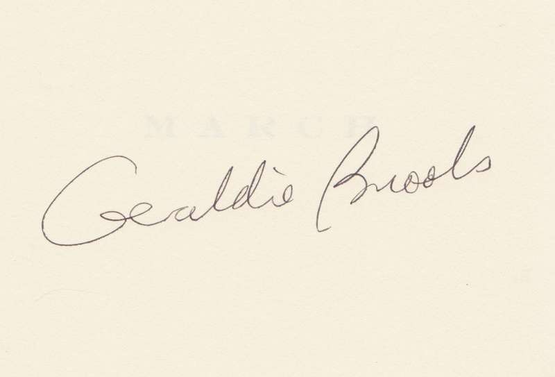 March: A Novel (Signed by Author) | Gerladine Brooks