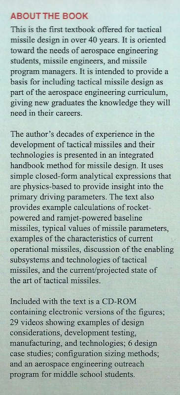 Tactical Missile Design, Second Edition (With CD-ROM) | Eugene L. Fleeman