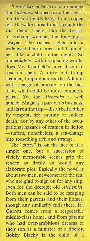 The Alchemist's Voyage: An Adventure | Calvin Kentfield