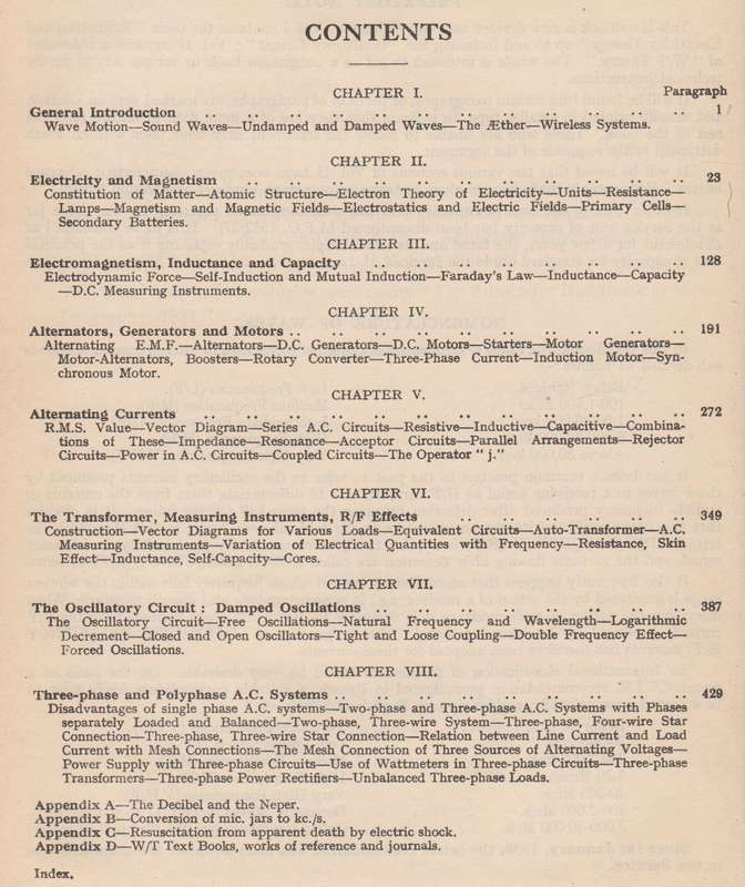 Handbook of Wireless Telegraphy, Vol. 1: Magnatism and Electricity (Published 1938)