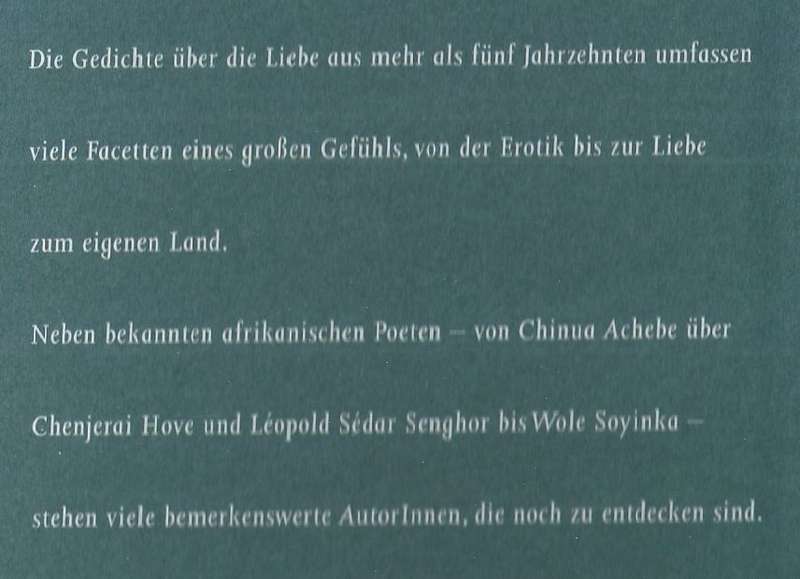 Antilopenmund: Lebesgedichte Aus Afrika (German) | Peter Ripken & Veronique Tadjo (Eds.)