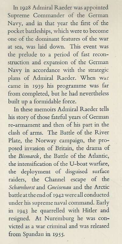 Struggle for the Sea | Grand Admiral Erich Raeder