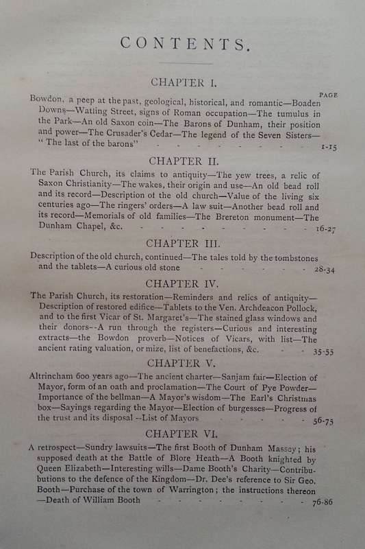 A History of Altrincham and Bowden, with an Account of the Barony and House of Dunham | Alfred In...