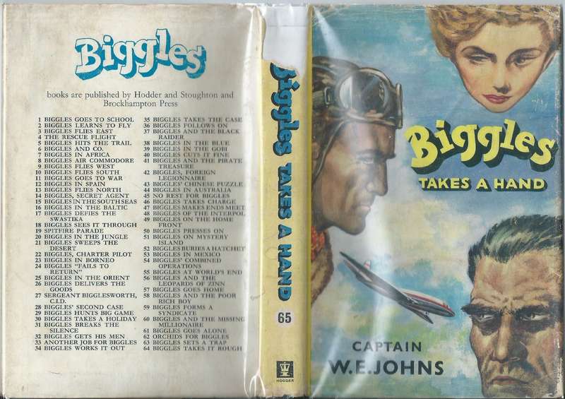 Biggles Takes a Hand (First Edition, 1963) | Captain W. E. Johns