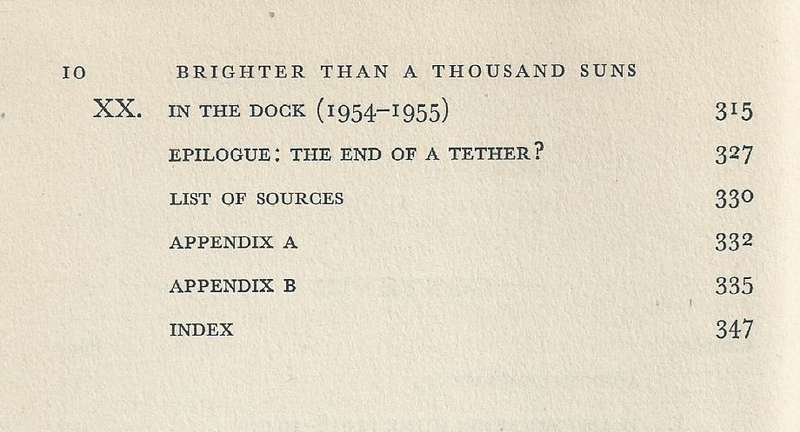 Brighter Than a Thousand Suns: The Moral and Political History of the Atomic Scientists | Robert ...