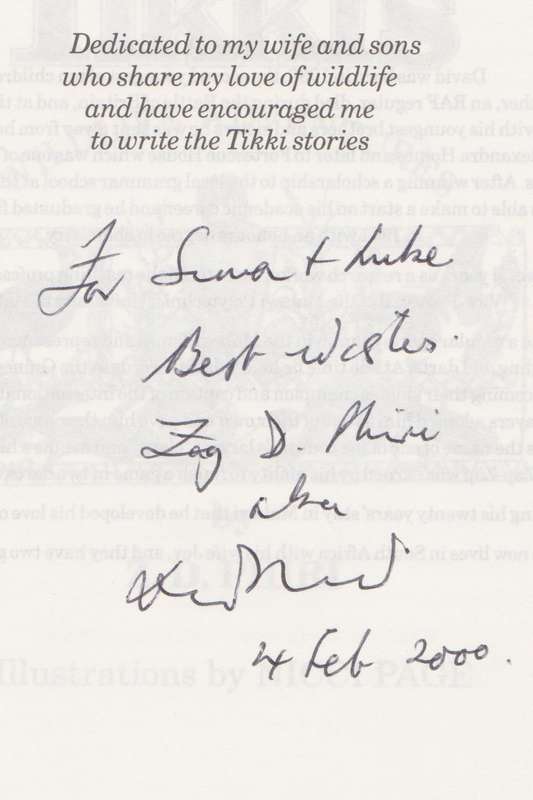 Tikki's Wildlife Adventures (Inscribed by Author) | Z. D. Phiri