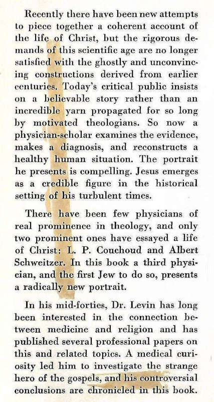Jesus Alias Christ: A Theological Detection | Simon S. Levin