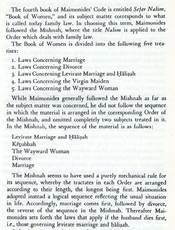 The Code of Maimonides, Book 4: Book of Women | Isaac Klein (Translator)