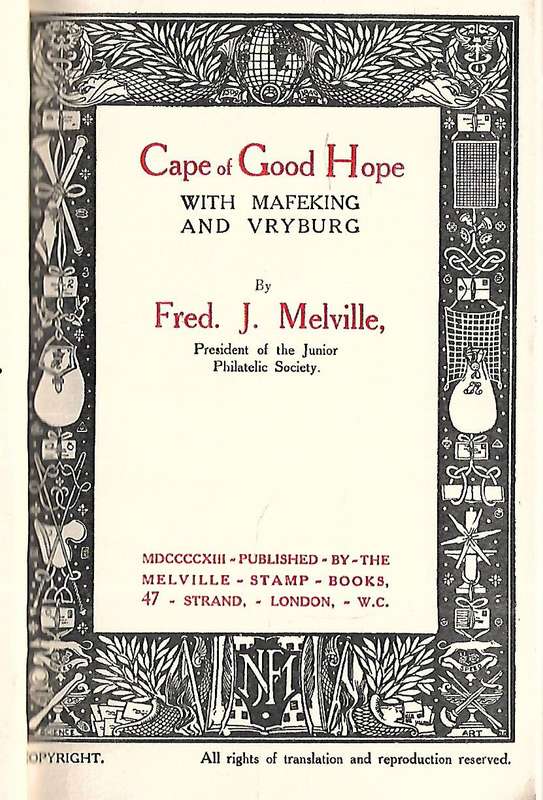 Cape of Good Hope, With Mafeking and Vryburg | Fred. J. Melville