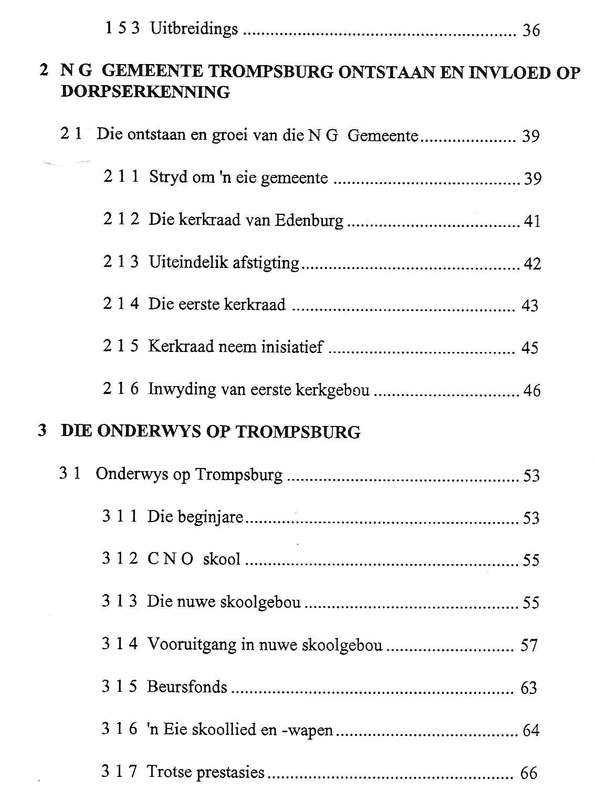 Trompsburg Eeufees (1892-1992, Afrikaans Text) | D. H. Joubert