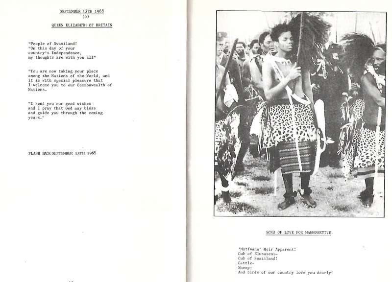 The Arrow of King Sobhuza II: A Book of Poems and Tributes to the Crown Prince Makhosetive and Ki...