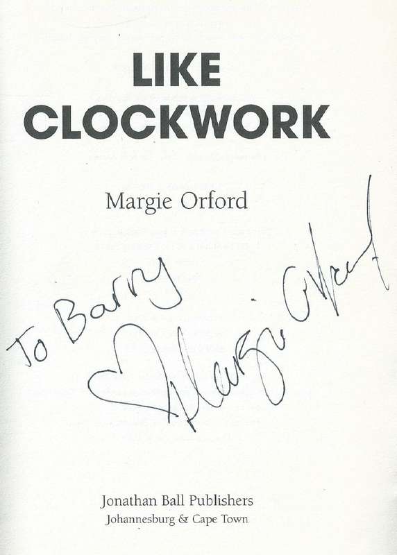 Like Clockwork (Inscribed by Author) | Margie Orford