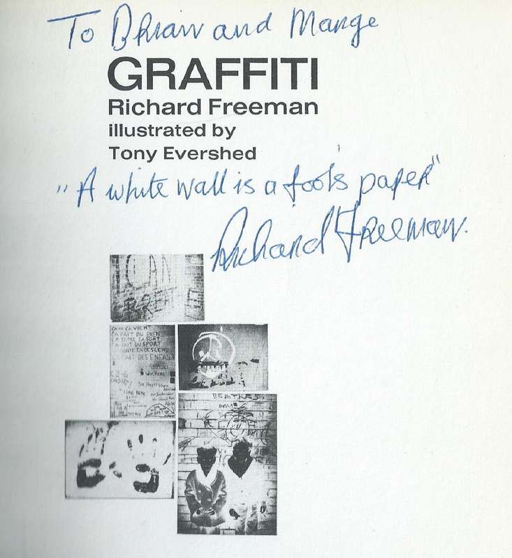 Graffiti (Inscribed by Author) | Richard Freeman