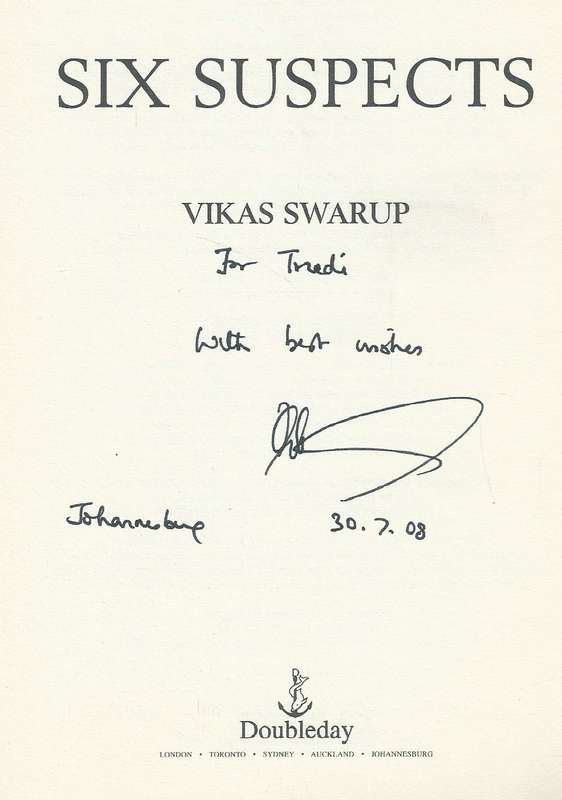 Six Suspects (Inscribed by Author) | Vikas Swarup