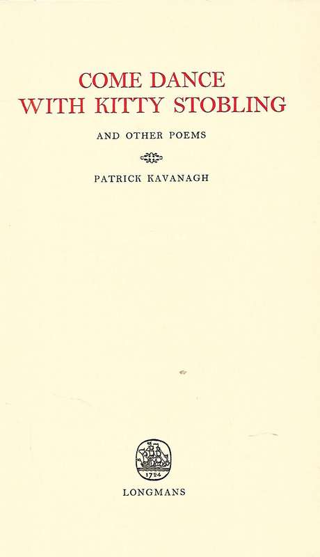 Come Dance With Kitty Stobling, and Other Poems (Copy of SA Author Lionel Abrahams) | Patrick Kav...