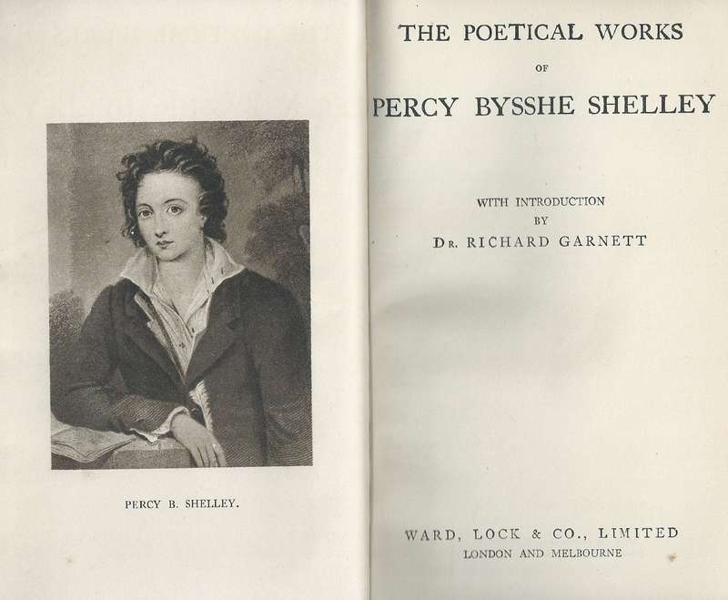 The Poetical Works of Shelley (Scarce with Dustjacket) | Percy Bysshe Shelley
