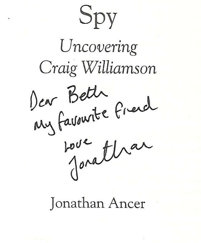 Spy: Uncovering Craig Williamson (Inscribd by Author) | Jonathan Ancer