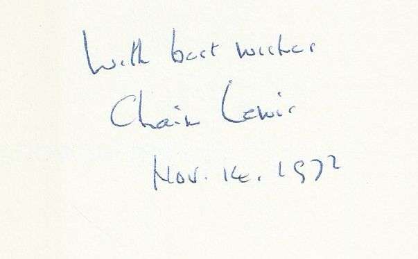 Shadow in the Sun (Inscribed by Author) | Chain Lewis