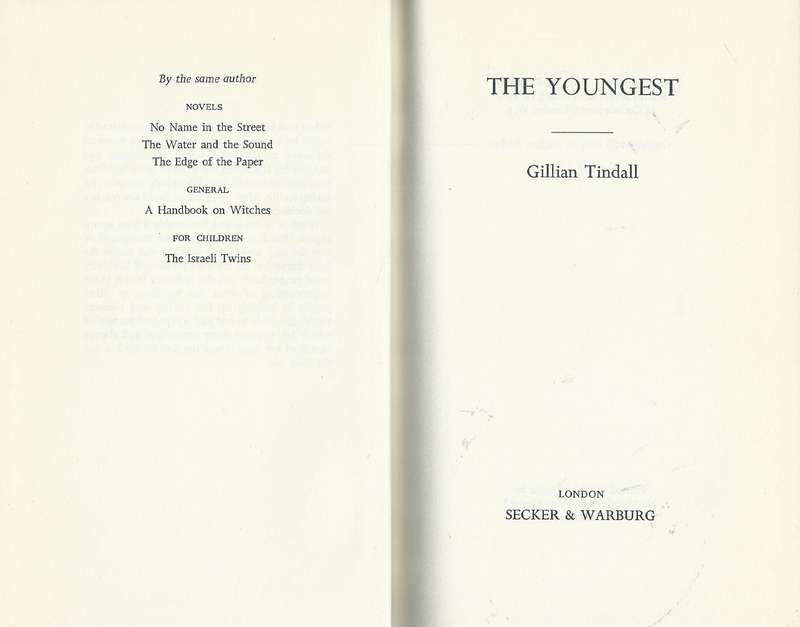 The Youngest (First Edition, 1967) | Gillian Tindall