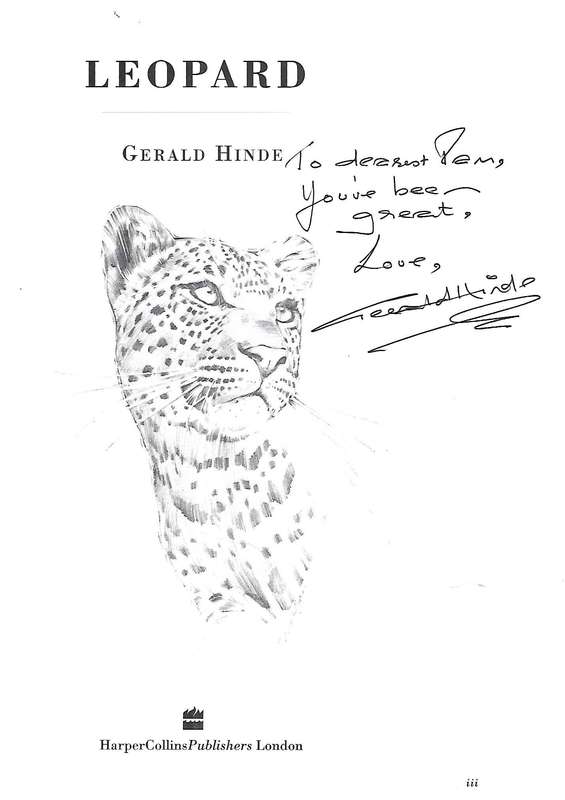 Leopard (Inscribed by Author) | Gerald Hinde