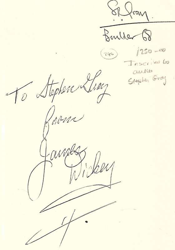 Poems, 1957-1967 (Inscribed by Author) | James Dickey