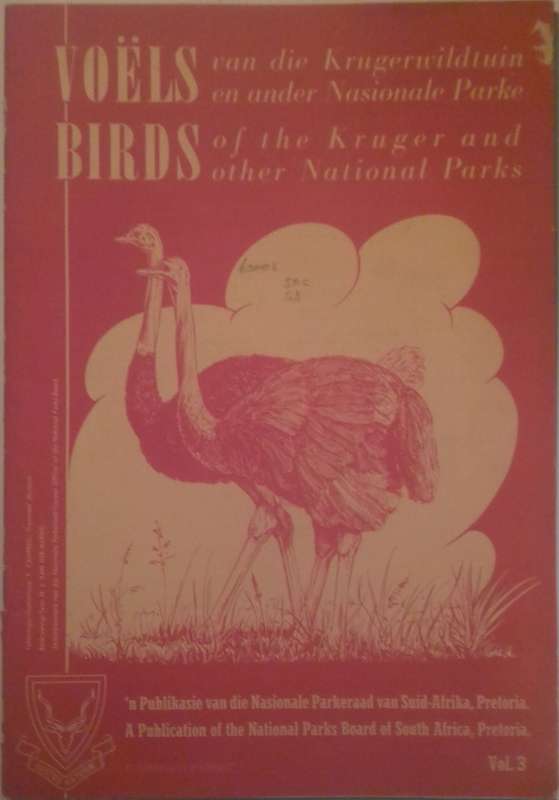 Birds of the Kruger and Other National Parks (4 Volumes)