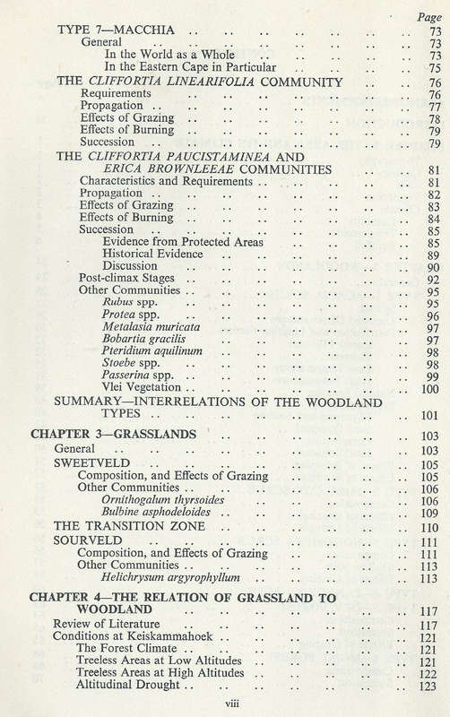 A Botanical Survey of the Keiskammahoek District (Botanical Survey of SA, Memoir No. 27) | R. Story