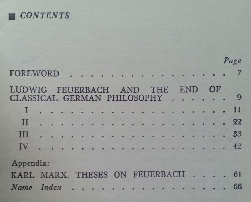 Ludwig Feuerbach and the End of Classical German Philosophy (With Appendix by Karl Marx) | Friedr...