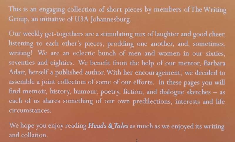 Heads & Tales: A Compilation of Short Stories