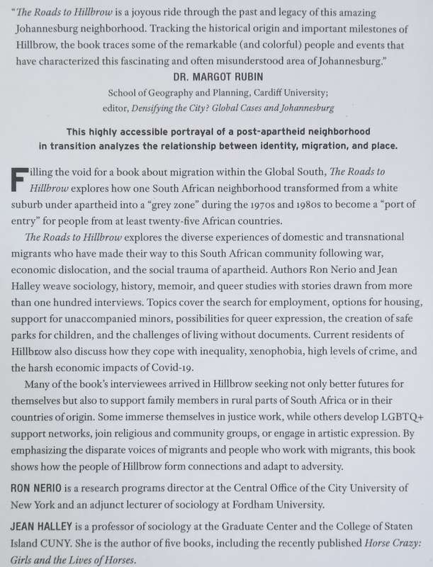 The Roads to Hillbrow: Making Life in South Africas Community of Migrants | Ron Nerio & Jean H...