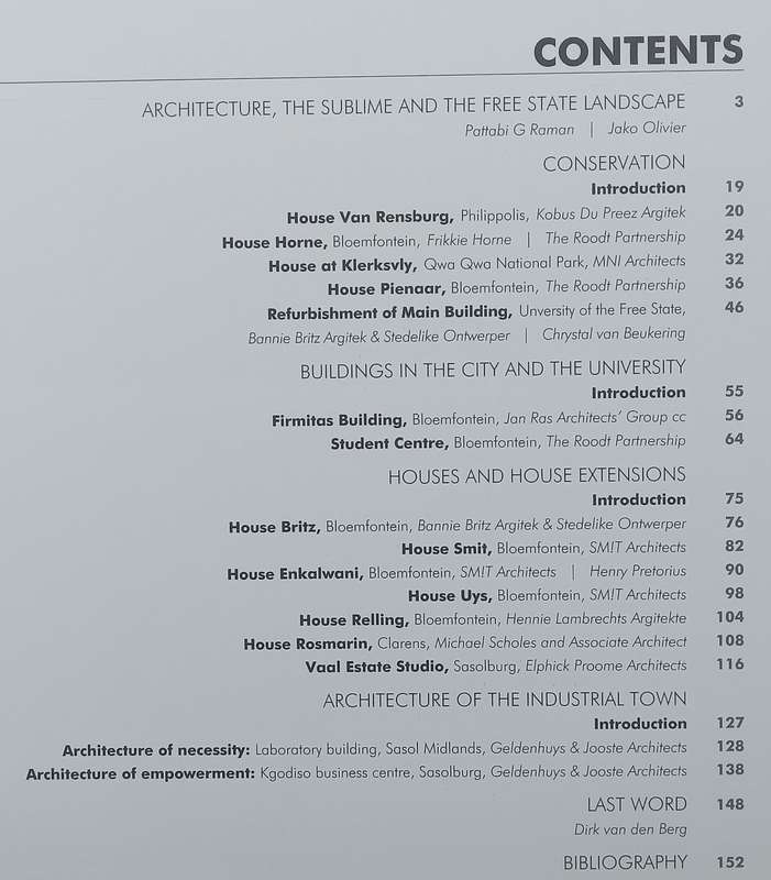 Architecture of the Third Landscape: Award-Winning Buildings of the Free State | Pattabi G. Raman...