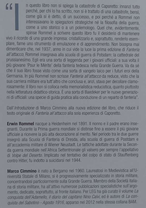 Fanteria AllAttacco a Caporetto (Italian) | Erwin Rommel