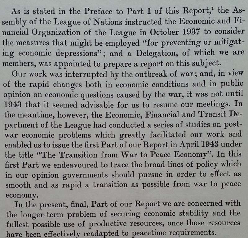 Economic Stability in the Post-War World (Part II)
