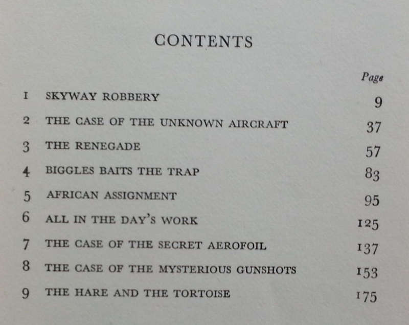 Biggles Takes the Case (First Edition, 1952) | Captain W. E. Johns