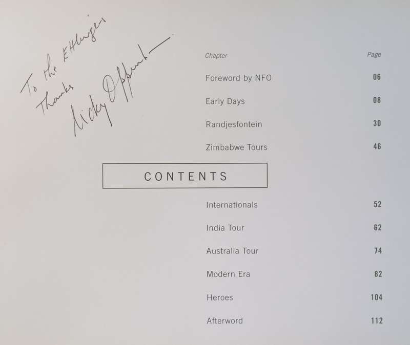 NFO XI 1973-2012, JEO XI 1991-2012, 20th Anniversary, Randjesfontien (Inscribed by Nicky Oppenhei...