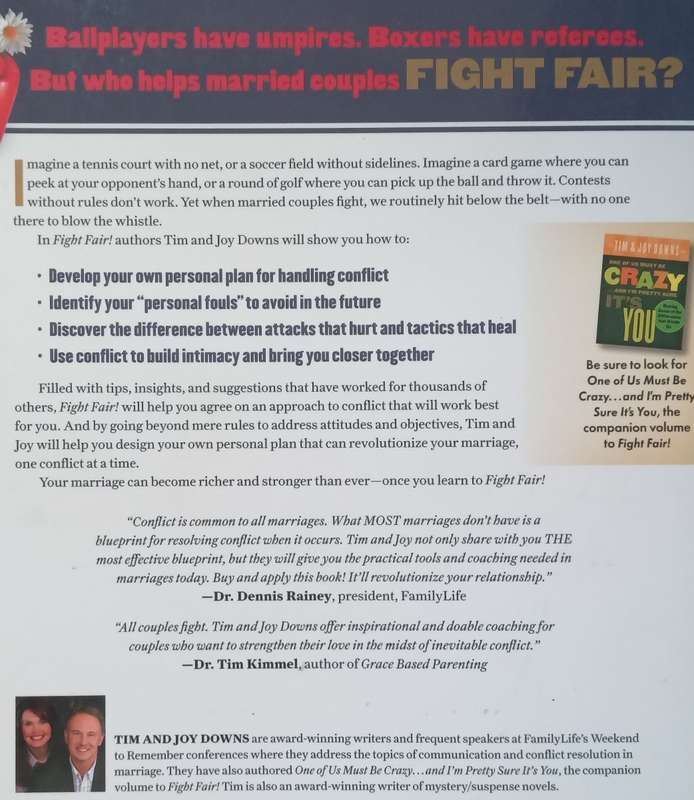Fight Fair! Winning at Conflict Without Losing at Love | Tim & Joy Downs