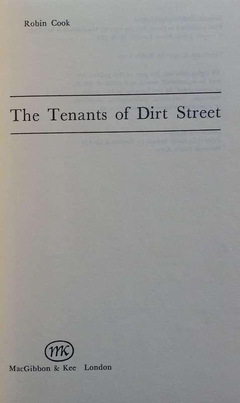 The Tenants of Dirt Street | Robin Cook