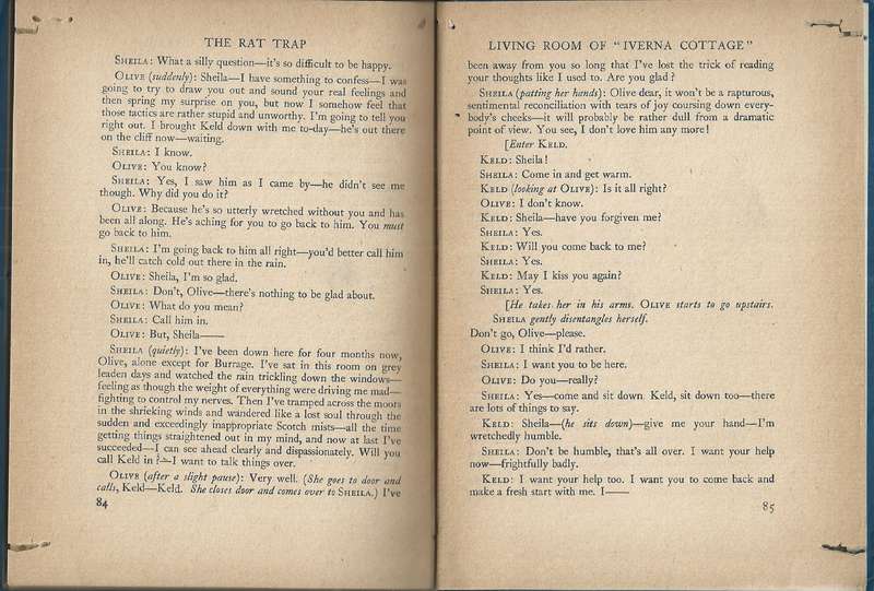 The Rat Trap (First Edition, Published 1924) | Noel Coward