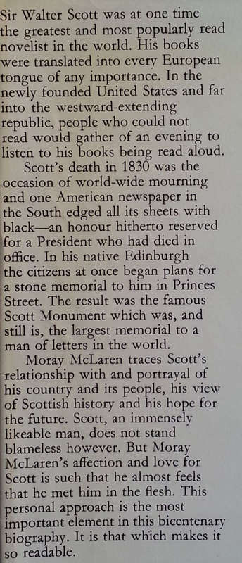 Sir Walter Scott: The Man & Patriot | Moray McLaren