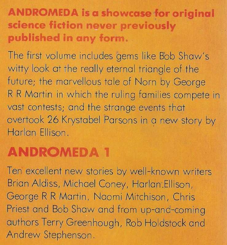 Andromeda: 10 Brand New SF Stories | Peter Weston (Ed.)