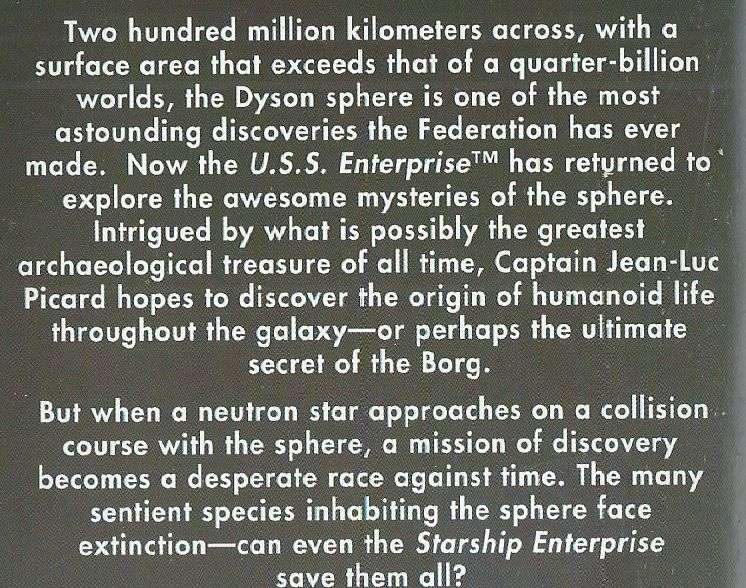 Dyson Sphere (Star Trek Next Generation No. 50) | Charles Pellegrino & George Zebrowski