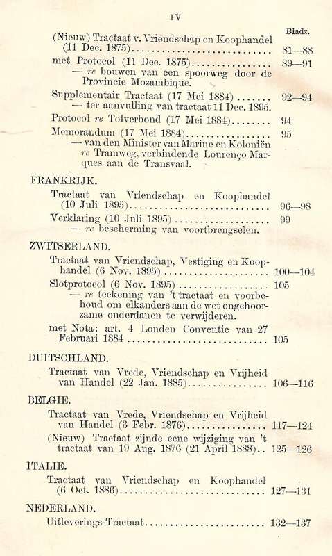 Verdragen der Zuid-Afrikaansche Republiek: Compilatie van Tragtaten, Conventies, Enz. | Antonius ...