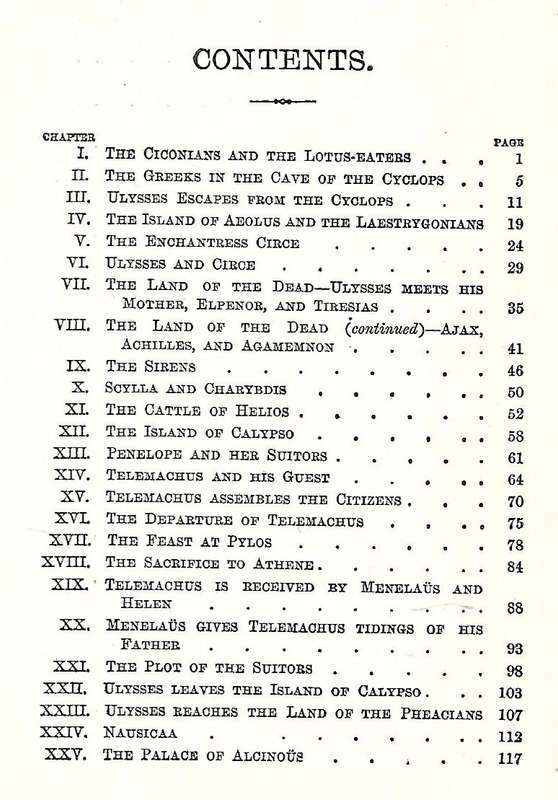 The Wanderings of Ulysses (Second Edition, Published 1886) | Professor C. Witt
