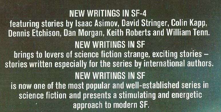New Writings in SF 4 | John Carnell (Ed.)